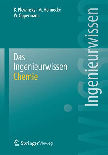 Das Ingenieurwissen: Chemie: Chemie (German Edition) von Springer Vieweg